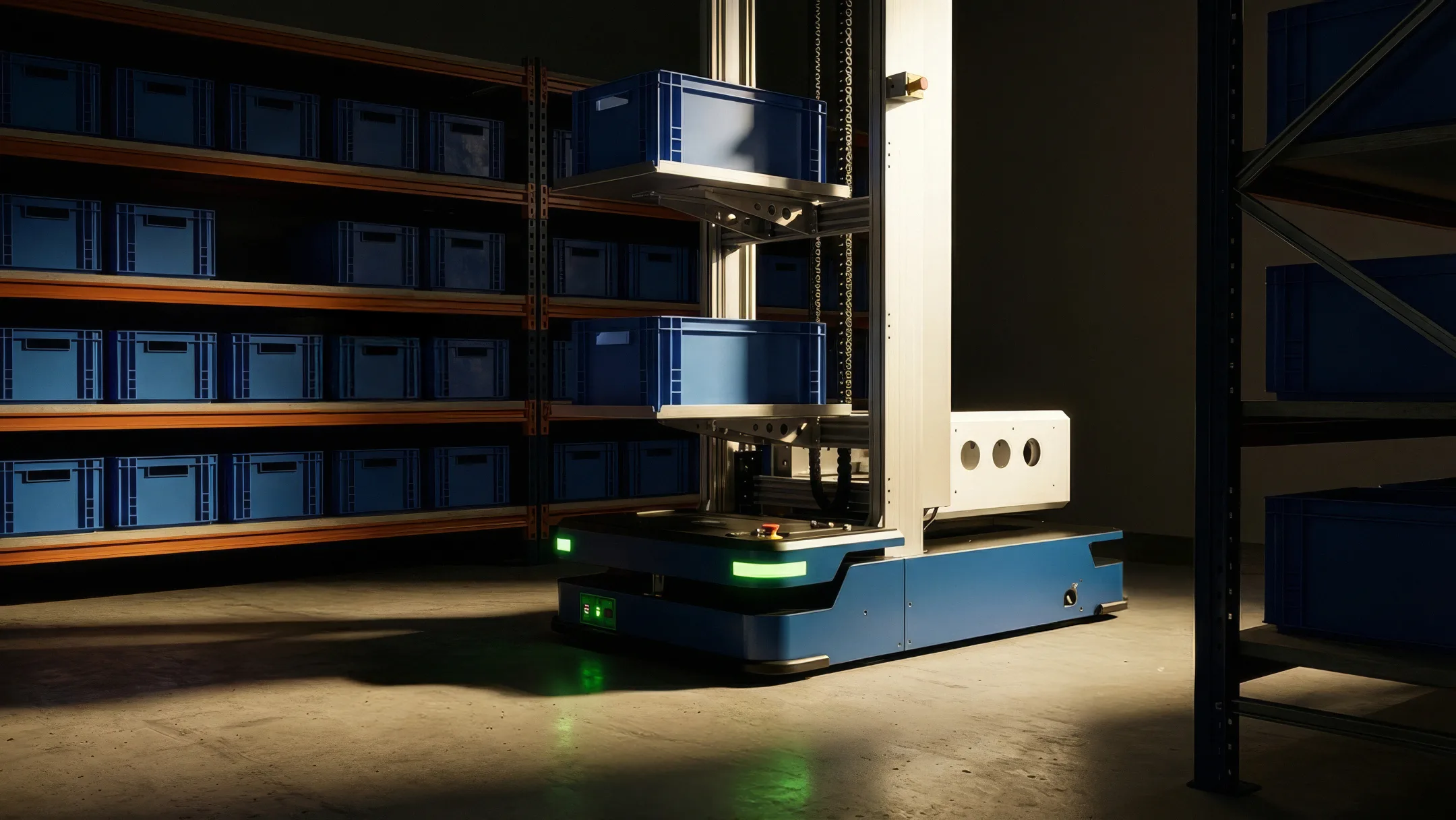 KLT-Behälter und Gitterboxen